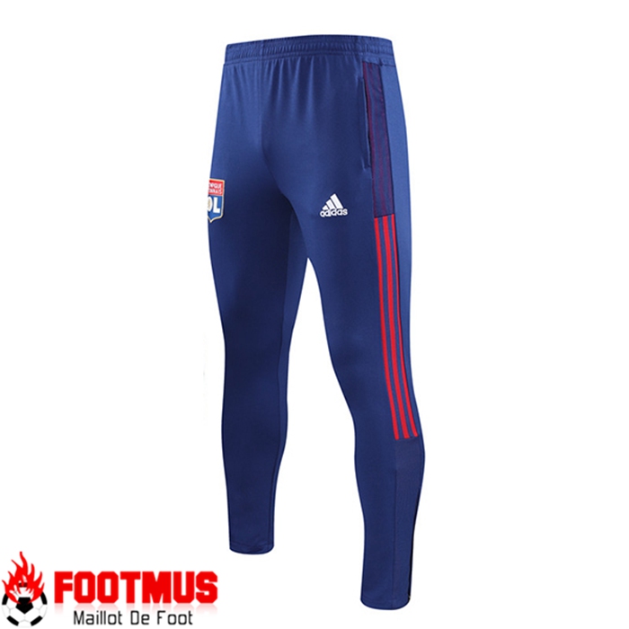 Training Pantalon Foot Lyon OL Bleu 2021/2022