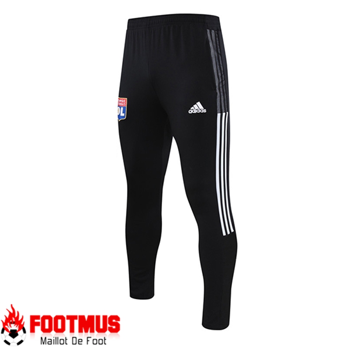 Training Pantalon Foot Lyon OL Gris 2021/2022