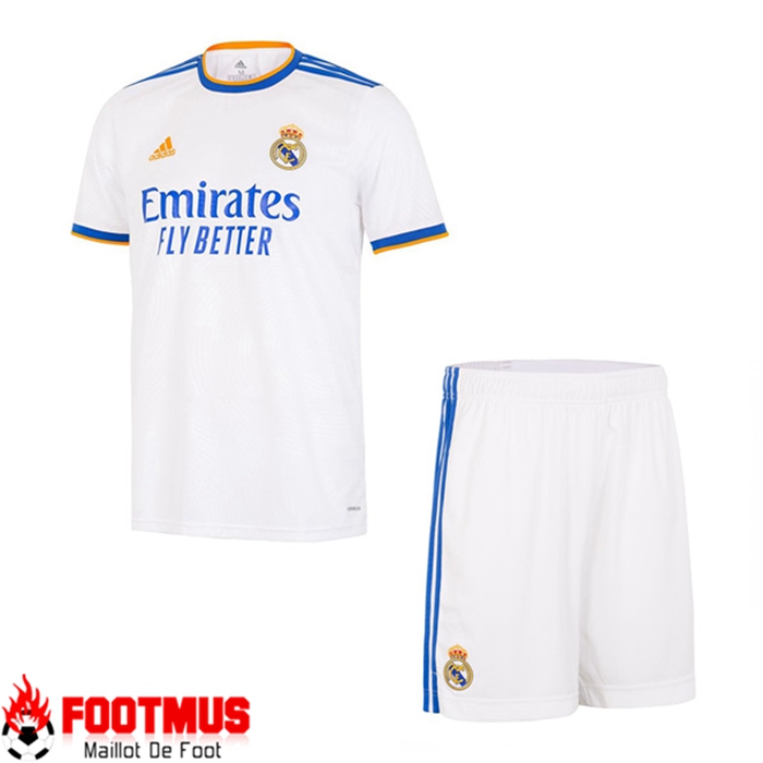 Ensemble Maillot Foot Real Madrid Domicile + Short 2021/2022