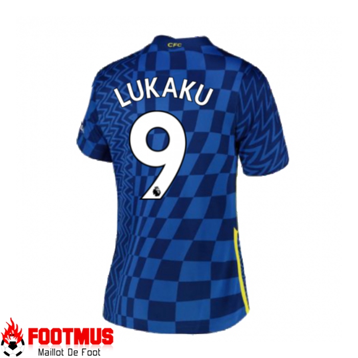 Maillot FC Chelsea (ROMELU LUKAKU 9) Domicile Femme Bleu 2021/2022