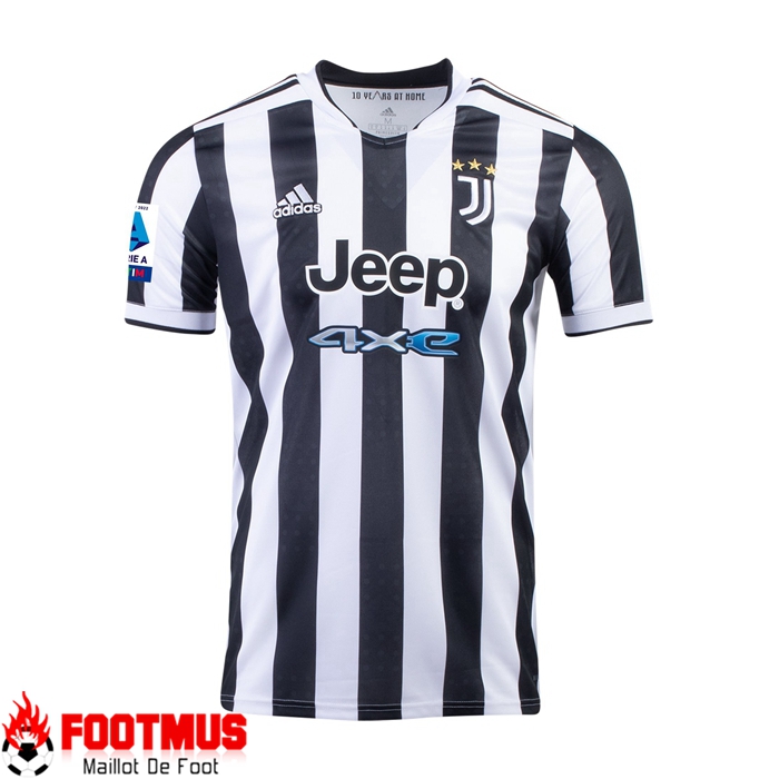 Maillot De Foot Juventus Domicile Noir/Blanc 2021/2022