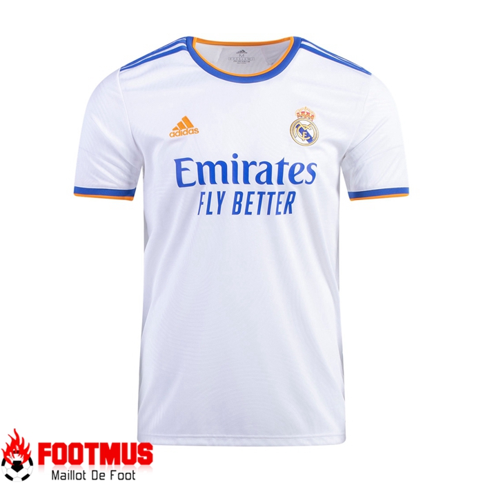 Maillot de Foot Real Madrid Domicile Blanc 2021/2022