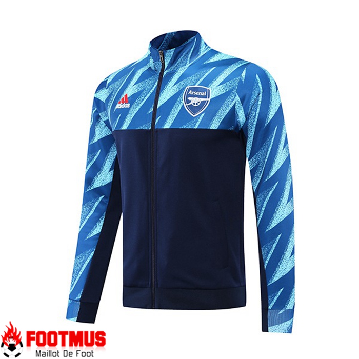 Veste Foot FC Arsenal Bleu Marin/Bleu 2021/2022