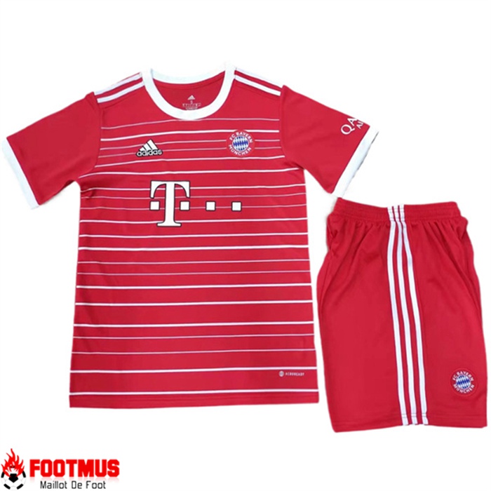 Maillot de Foot Bayern Munich Enfant Domicile 2022/2023