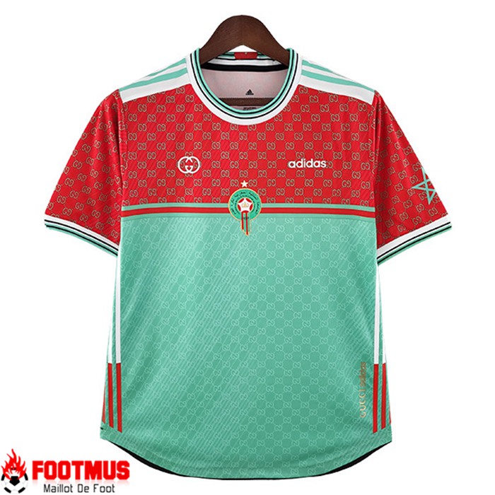 Floquer Maillot de Foot Maroc co Branded Coupe du monde 2022