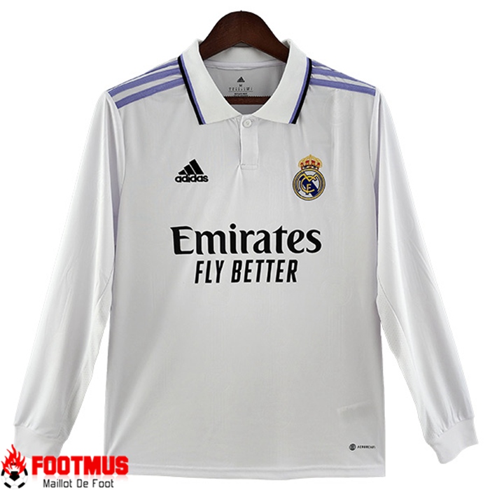 Maillot de Foot Real Madrid Manches Longue Domicile 2022/2023