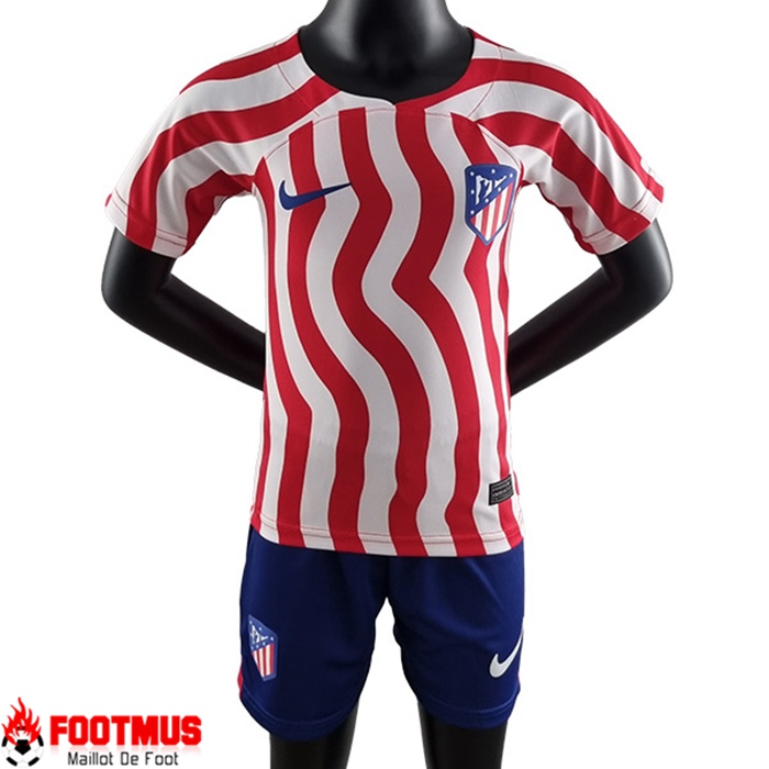 Maillot de Foot Atletico Madrid Enfant Domicile 2022/2023