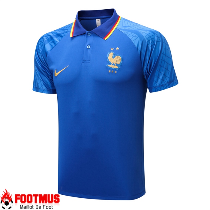 Polo Foot France Bleu 2022/2023