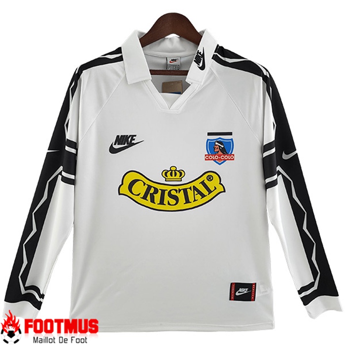 Maillot de Foot Colo-Colo Retro Domicile Manches Longues 1995