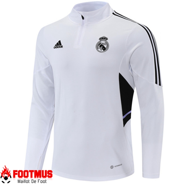 Sweatshirt Training Real Madrid Blanc 2022/2023