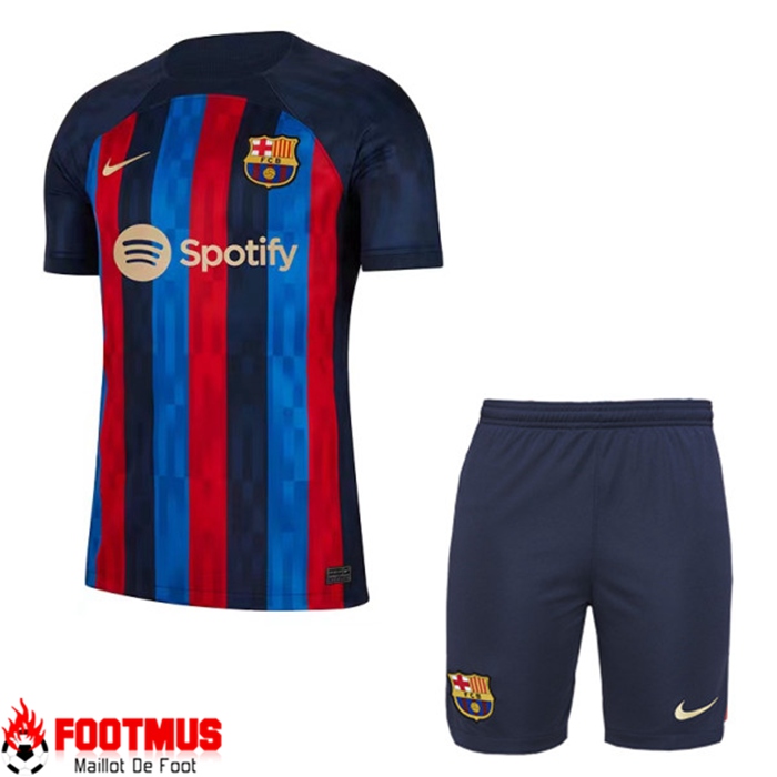 Ensemble Maillot Foot FC Barcelone Domicile + Short 2022/2023