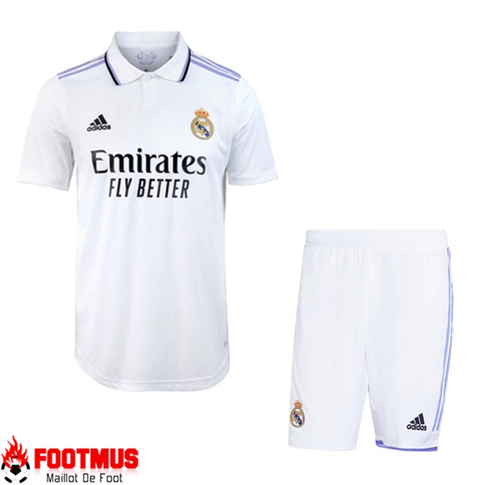 Ensemble Maillot Foot Real Madrid Domicile + Short 2022/2023