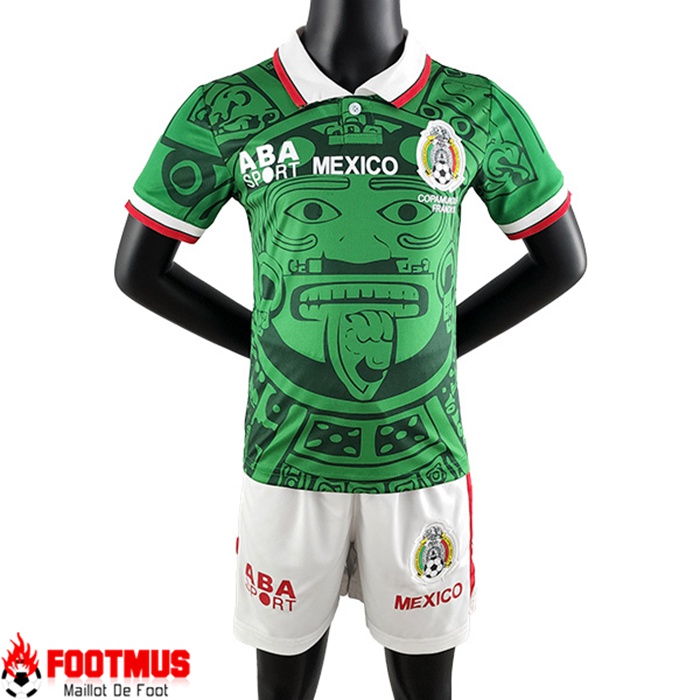 Maillot de Foot Mexique Retro Enfant Domicile 1998