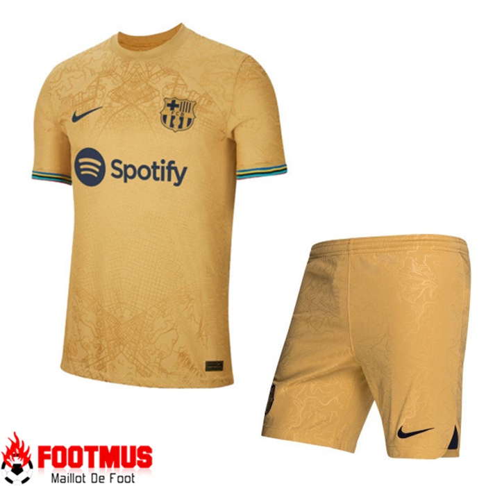 Ensemble Maillot Foot FC Barcelone Exterieur + Short 2022/2023