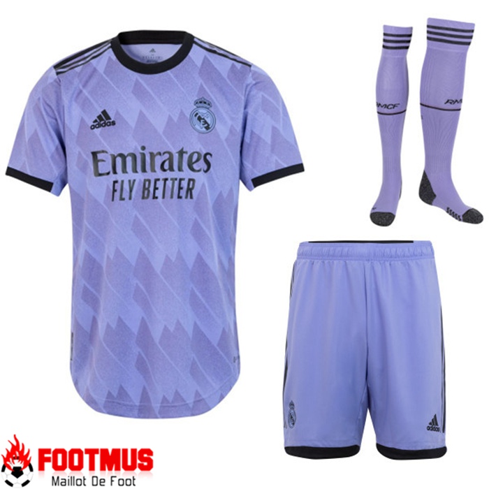 Ensemble Maillot Foot Real Madrid Exterieur (Short + Chaussettes) 2022/2023