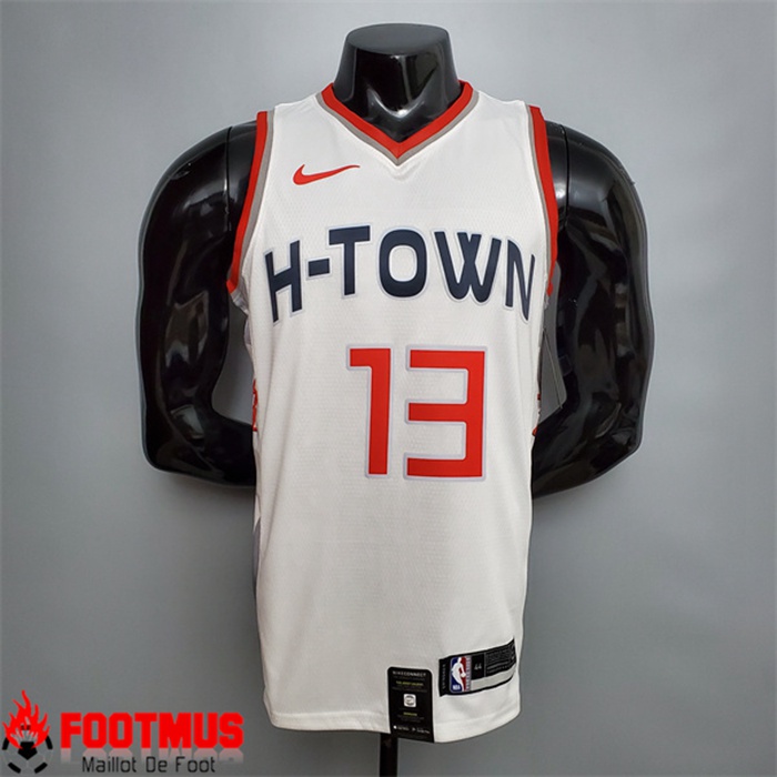 Maillot Houston Rockets (Harden #13) Blanc City Edition
