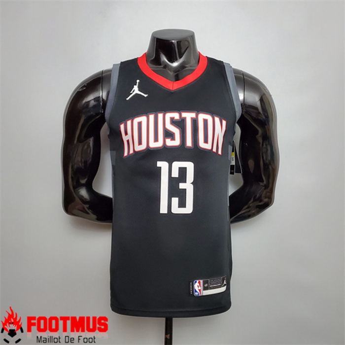 Maillot Houston Rockets (Harden #13) Noir Jordan Theme Limited City Edition