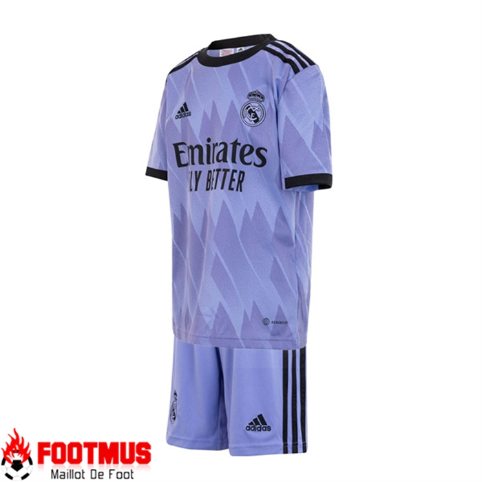Nouveau Maillot de Foot Real Madrid Enfant Exterieur 2022/2023