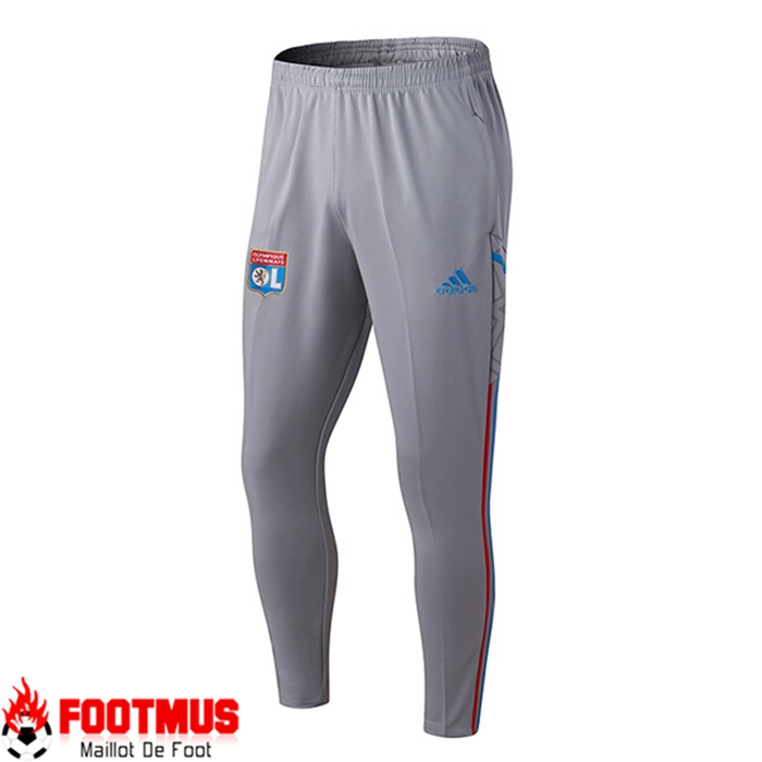 Pantalon Foot Lyon Gris 2022/2023 -02