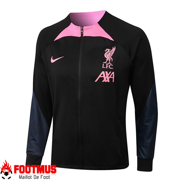 Veste Foot FC Liverpool Noir/Rose 2022/2023