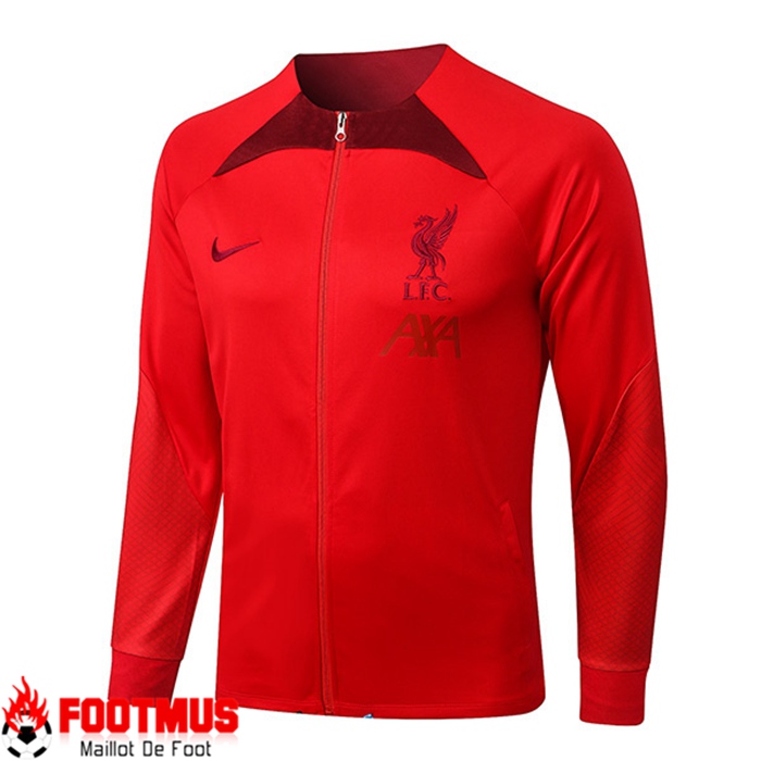 Veste Foot FC Liverpool Rouge 2022/2023