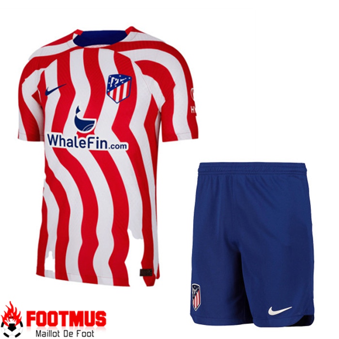 Ensemble Maillot Foot Atletico Madrid Domicile + Short 2022/2023