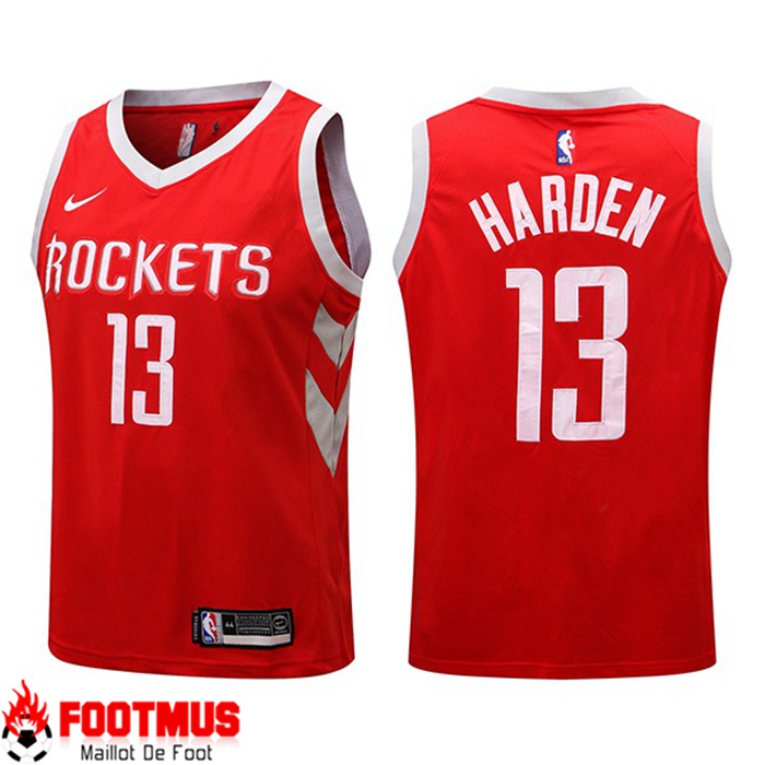 Maillot Houston Rockets (HARDEN #13) Rouge