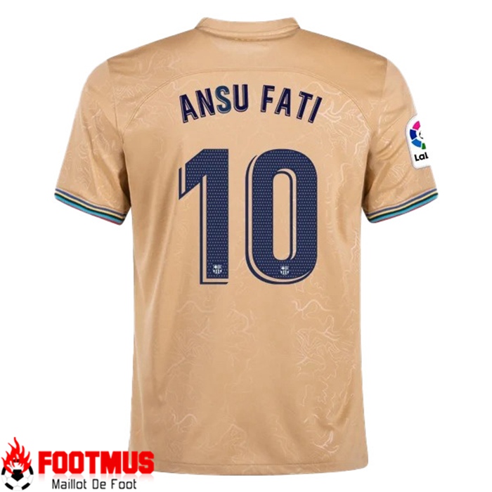 Maillot de Foot FC Barcelone (ANSU FATI #10) 2022/23 Exterieur