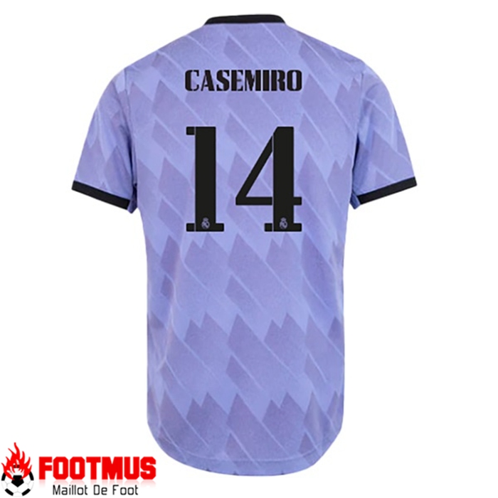 Maillot de Foot Real Madrid (CASEMIRO #14) 2022/23 Exterieur