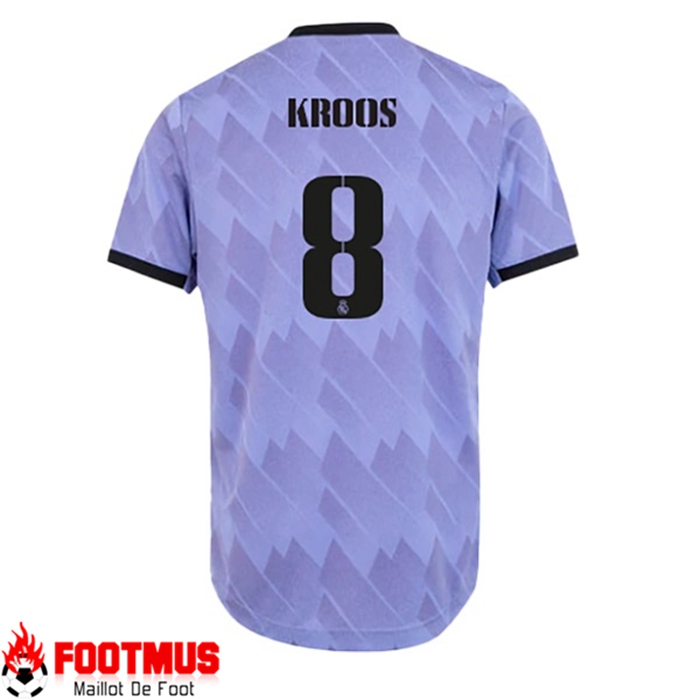 Maillot de Foot Real Madrid (KROOS #8) 2022/23 Exterieur