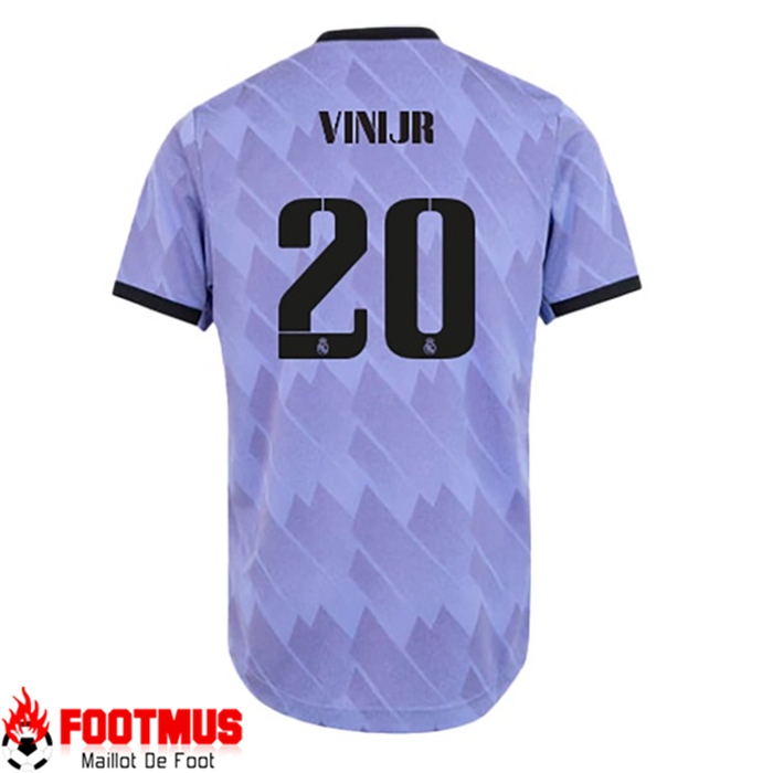 Maillot de Foot Real Madrid (VINIJR #20) 2022/23 Exterieur