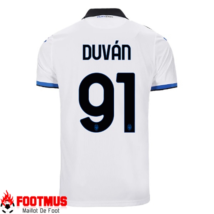 Maillot de Foot Atalanta (DUVÁN #91) 2022/23 Exterieur