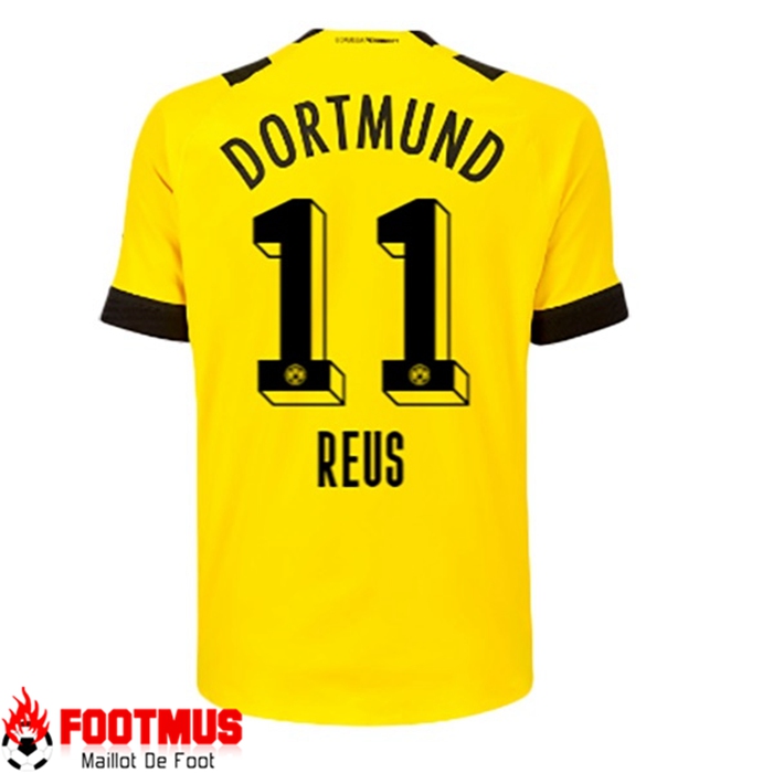 Maillot de Foot Dortmund BVB (REUS #11) 2022/23 Domicile