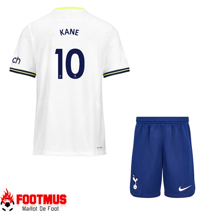 Maillot de Foot Tottenham Hotspur (KANE #10) Enfants 2022/23 Domicile