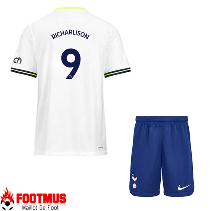Maillot de Foot Tottenham Hotspur (RICHARLISON #9) Enfants Domicile 2022/23
