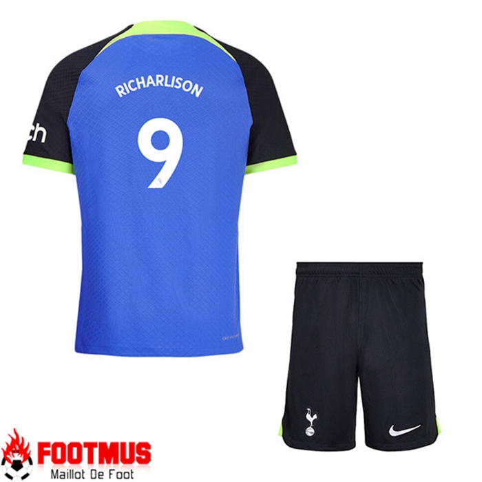 Maillot de Foot Tottenham Hotspur (RICHARLISON #9) Enfants Exterieur 2022/23
