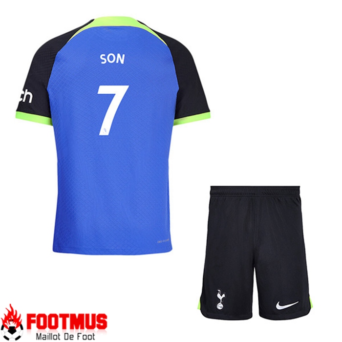 Maillot de Foot Tottenham Hotspur (SON #7) Enfants Exterieur 2022/23