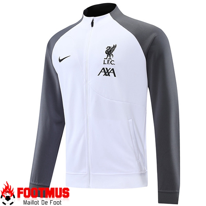 Veste Foot FC Liverpool Blanc 2022/2023