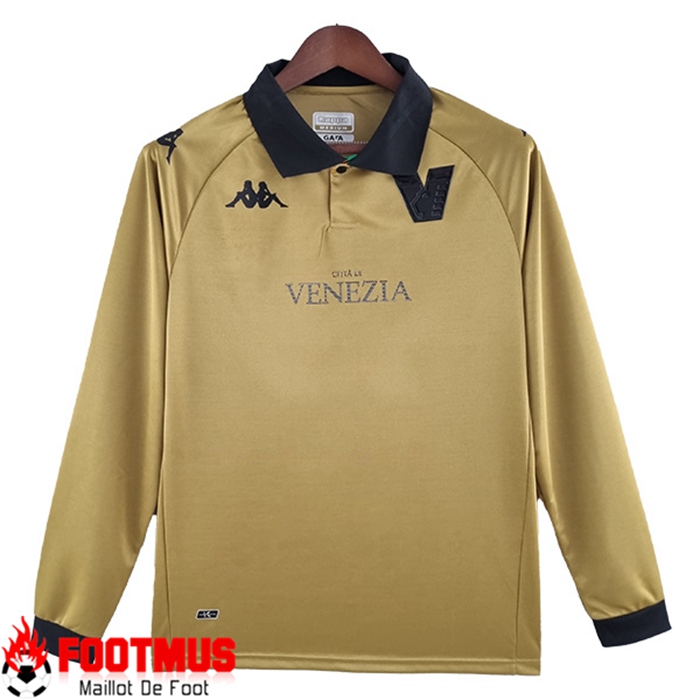Nouveau Maillot de Foot Venezia FC Jaune Manches Longue 2022/2023