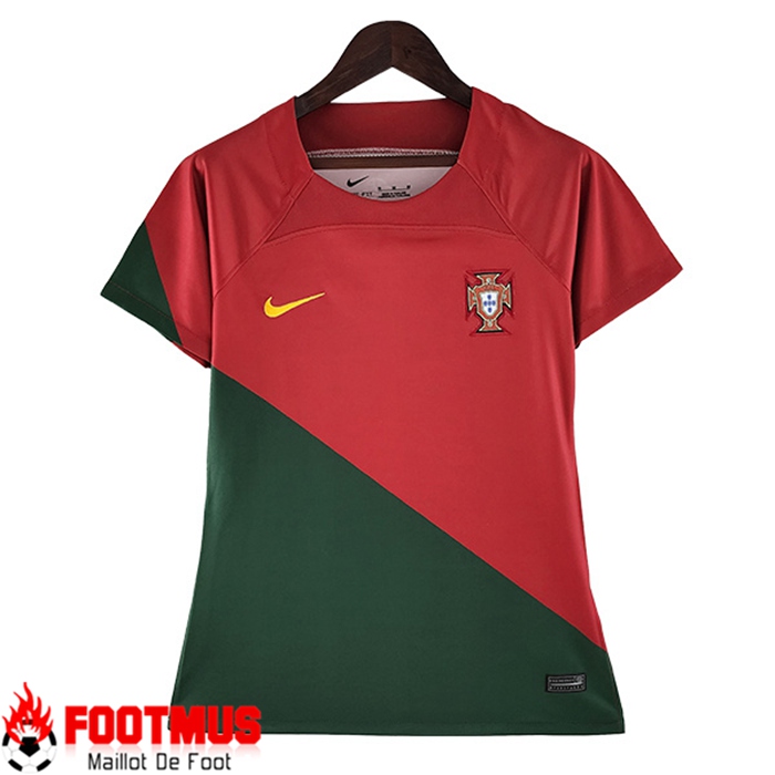 Plus Beau Maillot de Foot Portugal Femme Domicile 2022/2023 Pas Cher Plus Beau Maillot de Foot Portugal Femme Domicile 2022/2023 Pas Cher