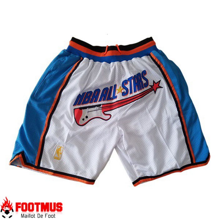 Shorts NBA Chicago Bulls Blanc