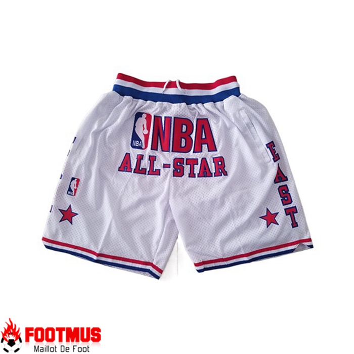 Shorts NBA Chicago Bulls Blanc