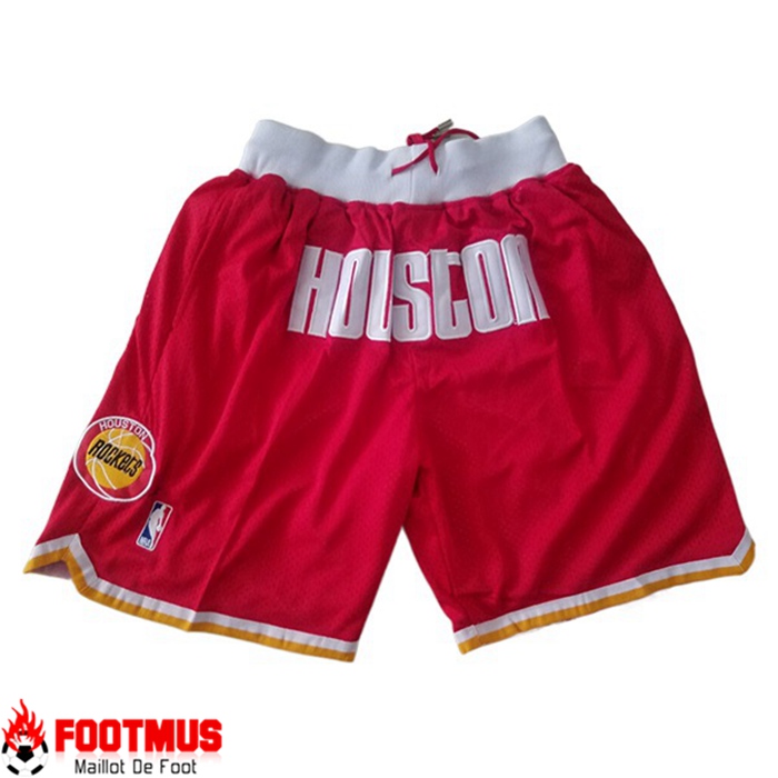 Shorts NBA Houston Rockets Rouge
