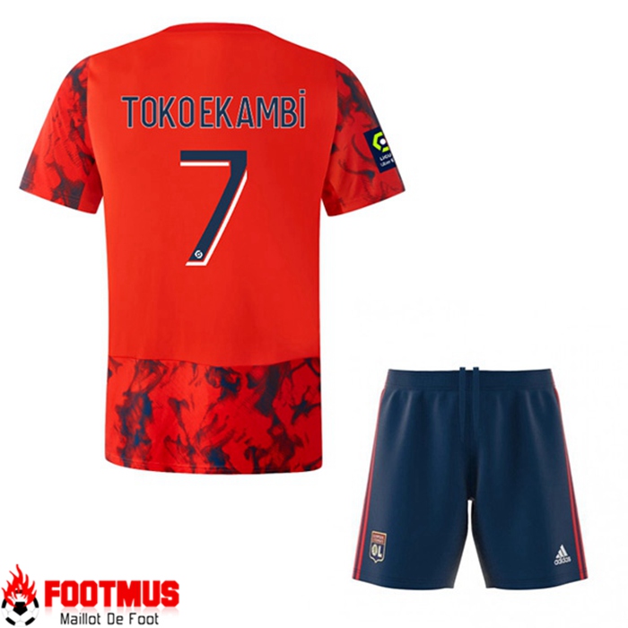 Maillot de Foot Lyon (TOKOEKAMBI #7) Enfant Exterieur 2022/2023