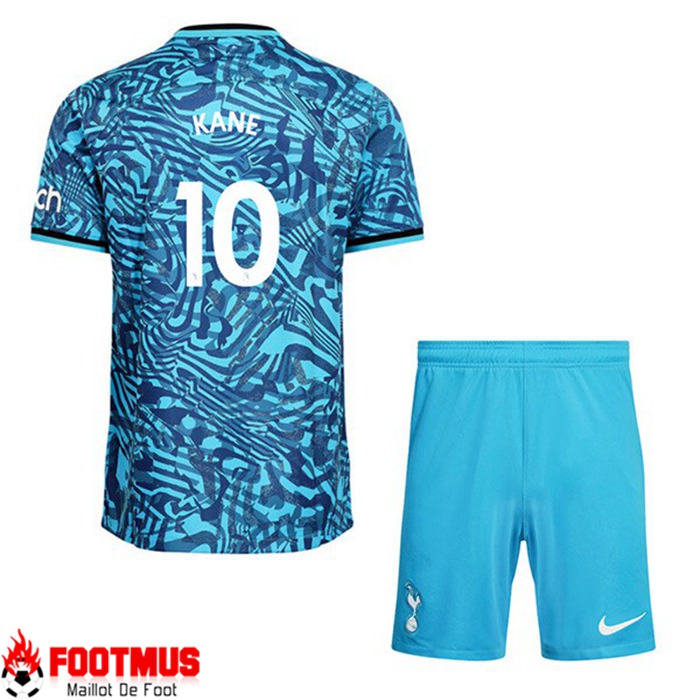 Maillot de Foot Tottenham Hotspur (KANE #10) Enfant Third 2022/2023