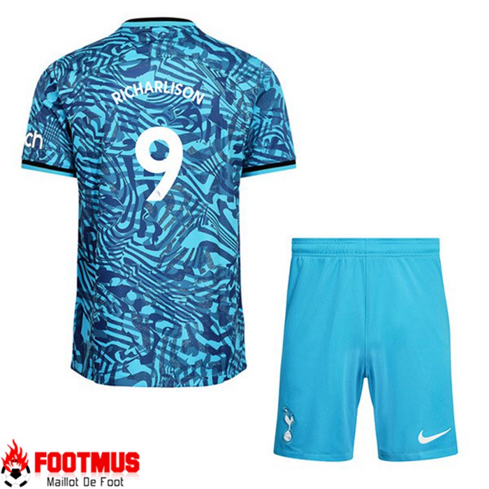 Maillot de Foot Tottenham Hotspur (RICHARLISON #9) Enfant Third 2022/2023