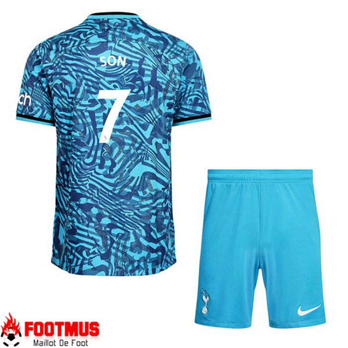 Maillot de Foot Tottenham Hotspur (SON #7) Enfant Third 2022/2023