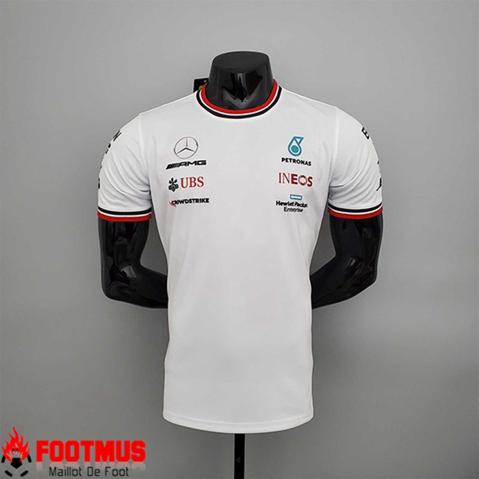 T-Shirt F1 Mercedes Benz Team Blanc 2022