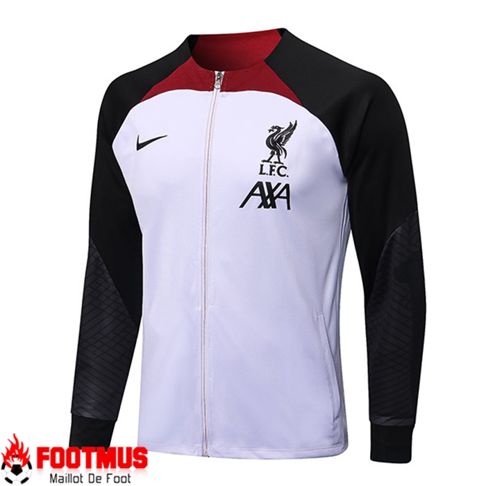 Veste Foot FC Liverpool Noir/Blanc 2022/2023