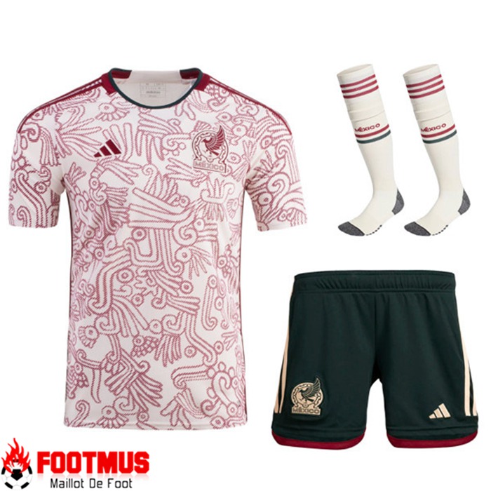 Ensemble Maillot Mexique Exterieur (Short + Chaussettes) Coupe Du Monde 2022